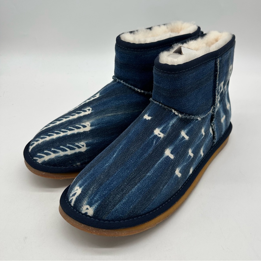Australia Luxe Collective Men's Heritage Cosy X Short Indigo Boots size 11 NWT - Picture 1 of 5